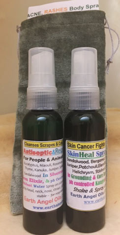 Acne Rashes Support Body Sprays Aromatherapy Gift