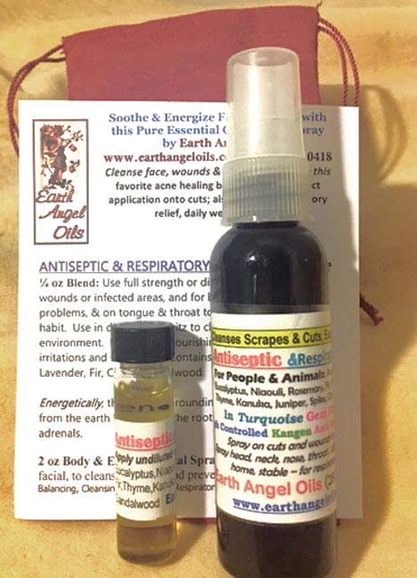 Antiseptic Respiratory Acne Support Spray Blend Combo Gift