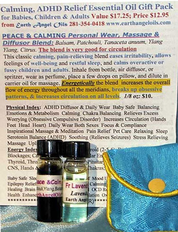 Calming Chakra Pack in Gift Bag