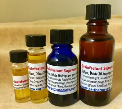 DISINFECTANT SUPREME Affordable HOUSEHOLD CLEANSER Blend