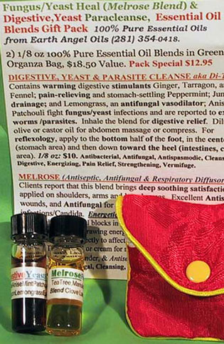 Fungal Yeast Balance Chakra Pack (in Gift Bag)