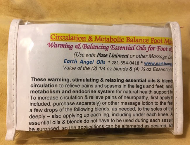 Circulation Metabolic Balance Foot Massage Pack #2